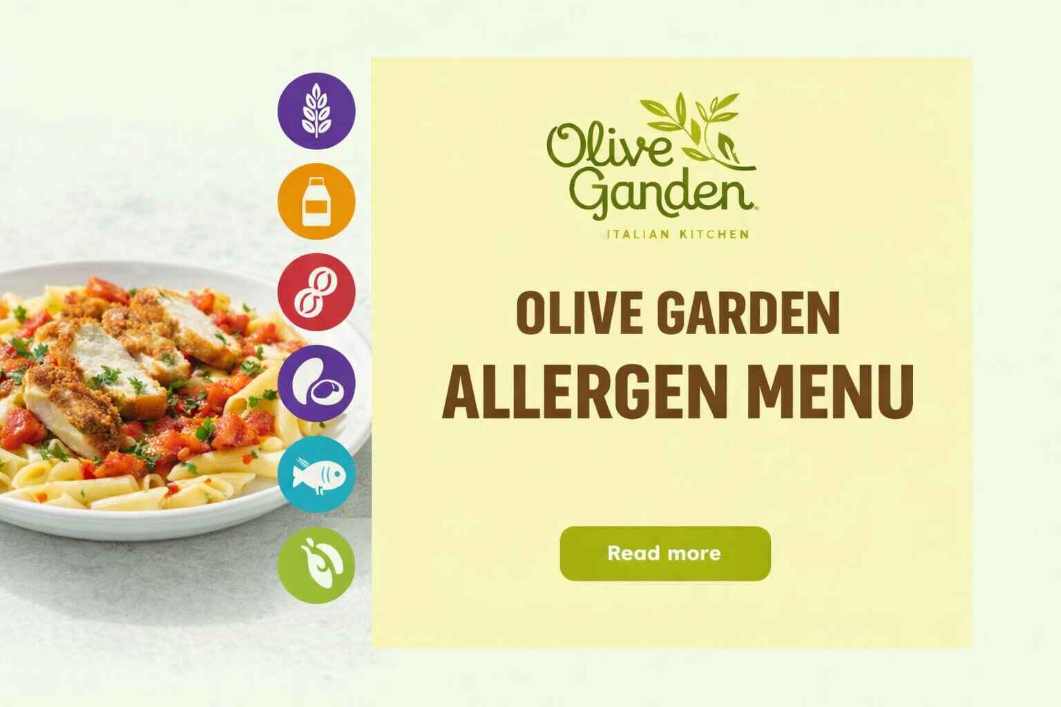 Olive Garden Allergen Menu