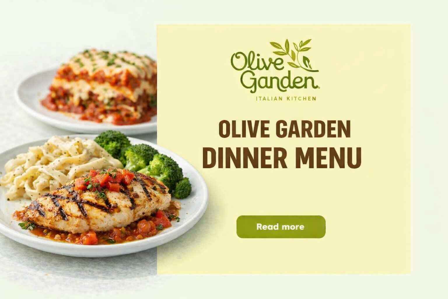 Olive Garden Dinner
