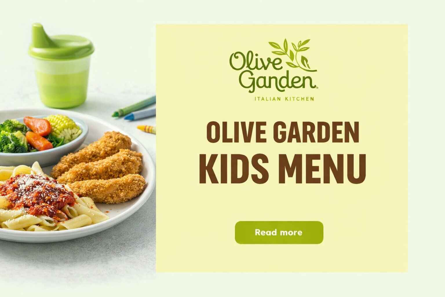Olive Garden Kids item