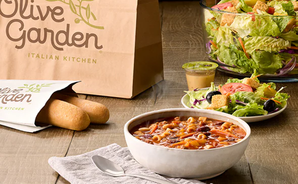 Soup AND Salad AND Breadsticks